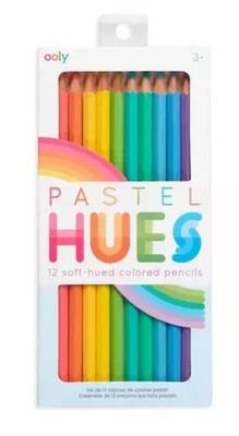 810078036128 Kredki ołówkowe pastelowe Pastel Hues 12 kolorów Ooly