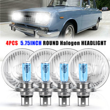 Newest 4x 5.75 5-34 Halogen Headlights Hi-lo Beam For Toyota Corona 1967-1978