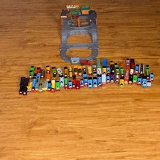 Thomas  Friends 56 Train Lot with Iron Works Play-set PLEASE READ 