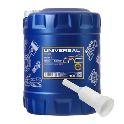 Motoröl Motor Öl MANNOL 15W-40 Universal API SN/CH-4 10 Liter mit Ausgießer