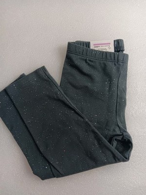 Baby Girl Jumping Beans Gray Glitter Leggings Size 24M NWT