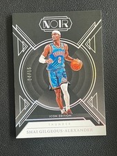 Shai Gilgeous-Alexander 2024-25 Panini Noir Icon Edition International 04/15 #74