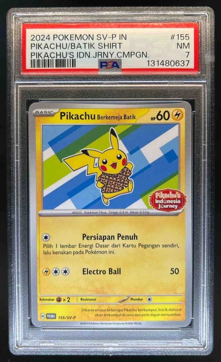 Pikachu Pokémon TCG Professional Sports Authenticator (PSA) Grade