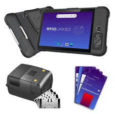 ✅RFIDLinked All-In-One RFID Tracking System: RFID Tablet + Printer + Tags!🔥⭐