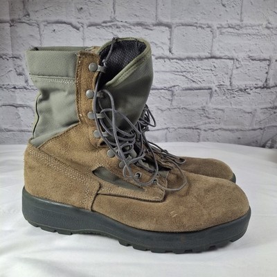 Belleville AFTW Air Force Tempered Weather GoreTex Combat Boots Green Size 12