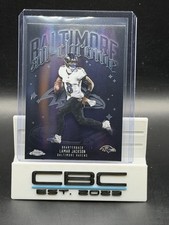 2025 Topps Chrome Football Lamar Jackson All-Chrome Ravens Insert