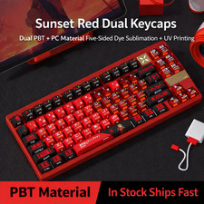 Premium Tomorrow Fragrance Translucent PBT Keycaps Set for Mechanical Keyboard