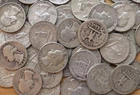 Lot of 10 Silver Washington Quarters 1932-1964 90% Silver FrEE ShIPPING!