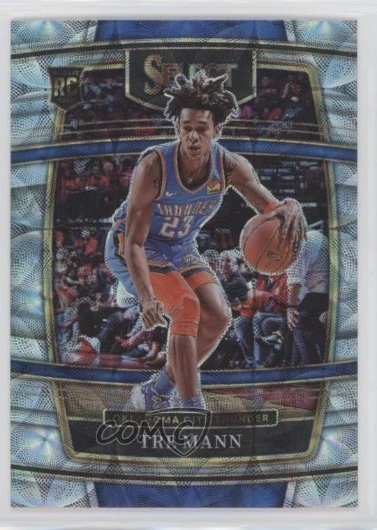 2021-22 Panini Select Concourse Scope Prizm Tre Mann #36 h3a