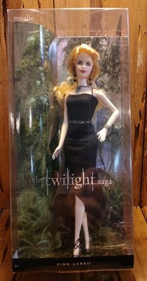 Barbie Twilight Saga Rosalie Doll 2012 Pink Label Collector New in Box