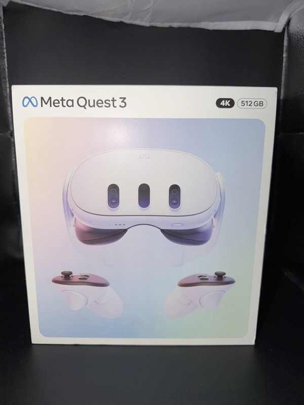Meta Quest 3 Virtual Reality Headset 512GB 4K Brand New Sealed
