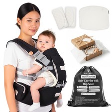 Baby Hip Carrier with Seat Ergonomic Carrier for Newborns to Toddlers, Multi-Pos