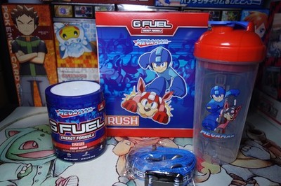 MegaMan Rush Cerry Slushee G Fuel Collectors Box - Sold Out On Hand!