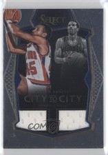 2015-16 Panini Select City to City Jerseys 22/99 Adrian Dantley #9 HOF 0l2