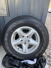 Jeep Wrangler Tj Oem Spare Tire Wheel Goodyear Wrangler Gsa P22575r15 W Cover