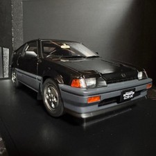 Autoart 1/18 Honda CR-X Si Black Minicar