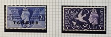 Morocco Agencies - Tangier  George VI  1946  'Victory   SG 253-254   Mint MNH