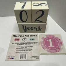 Baby Age Blocks MILESTONE BLOCKS SET Months In Motion