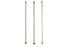 Kugelkette Zugkette Messing Messingkette für Zugschalter Kette mit Verschluss