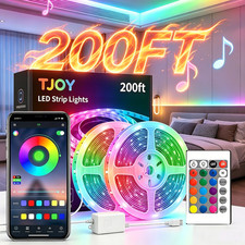 Led Strip Lights Smart Light With App Remote Control Rgb Led Lights For Room