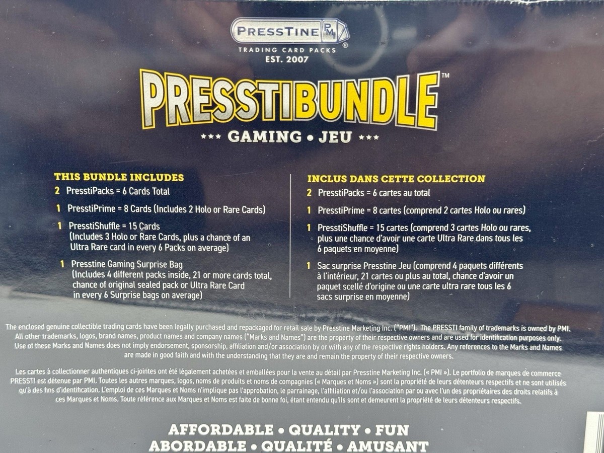 pressti bundle pokemon cards Cards Pokemon Presstibundle 4