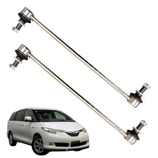 For Toyota Estima Previa Hybrid Front Anti Roll Bar Drop Links Pair 2006-2015