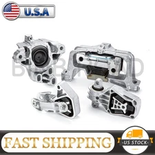 4x Auto Trans Engine Motor & Transmission Mount for Mercedes-Benz CLA250 B250