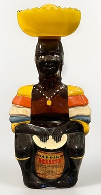 Angostura Old Oak Rum Limbo Drummer Collectible Liquor Bottle 26.6 fl. oz.