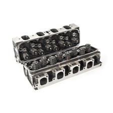 Ford 351 Cleveland 4v 254cc 64cc Hydraulic Flat Assembled Cylinder Heads