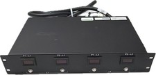 Martin 30A Rackmount Power Distribution Unit Dual 20A Twist Lock 4 Displays