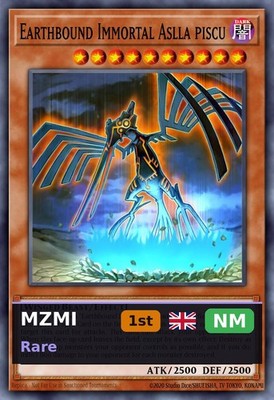 Earthbound Immortal Aslla piscu MZMI-048 1st Edition NM EN Yu-Gi-Oh