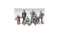 Tamiya 35201 1/35 Deutsche Panzerbesatzung Im Ruhezustand Bausatz