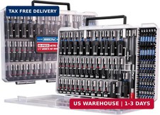 80-Piece Premium Magnetic Impact Nut Driver S...