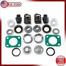 Front Axle King Pin Rebuild Kit For Ford F-350 Chevy K3500 Dodge W250 GMC V3500