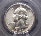1951 "P" Washington SILVER Quarter 25c PCGS MS66 #071 Gem BU Unc ECC&C, Inc.
