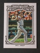 2013 Topps Gypsy Queen #184 Chris Davis Framed White Baltimore Orioles