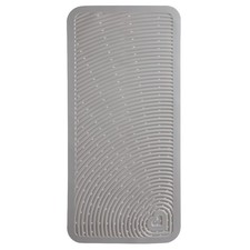 Soft Spot Cushioned Bath Mat for Toddlers 36 x 17 Inches Gray Water Absorbent