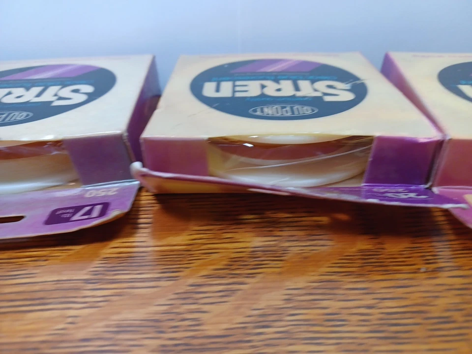 3 VTg DuPont Stren Fishing Line 17lbs 250yd Clear/Blue Fluorescent As Is  JGDS - Image 3 of 4