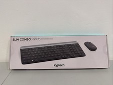 Logitech MK470 Slim Wireless Keyboard  Mouse Combo Graphite