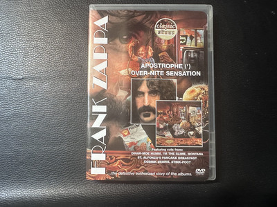 DVD:  Frank Zappa - Apostrophe(') Over-Nite Sensation