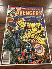Avengers King-Size Annual #6 Newsstand (Marvel 1976) *VF*