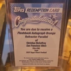 2025 Topps Signature Christian McCaffrey Orange (Raw)