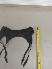 Vintage Black Garter Belt