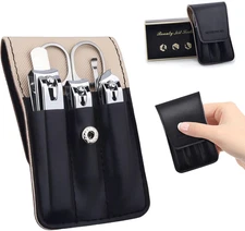 Nail Clipper Set, 6 Pcs Toenail Clippers, Stainless Steel Fingernail Clipper, an