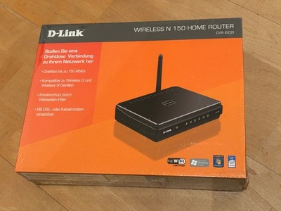 D-Link N 150 Wireless Router (DIR-600/DE) NEU Originalverpackt