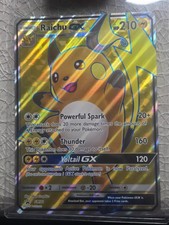 Raichu GX SM90 JUMBO CARD Pokemon TCG Stella Nera Promo Oversize