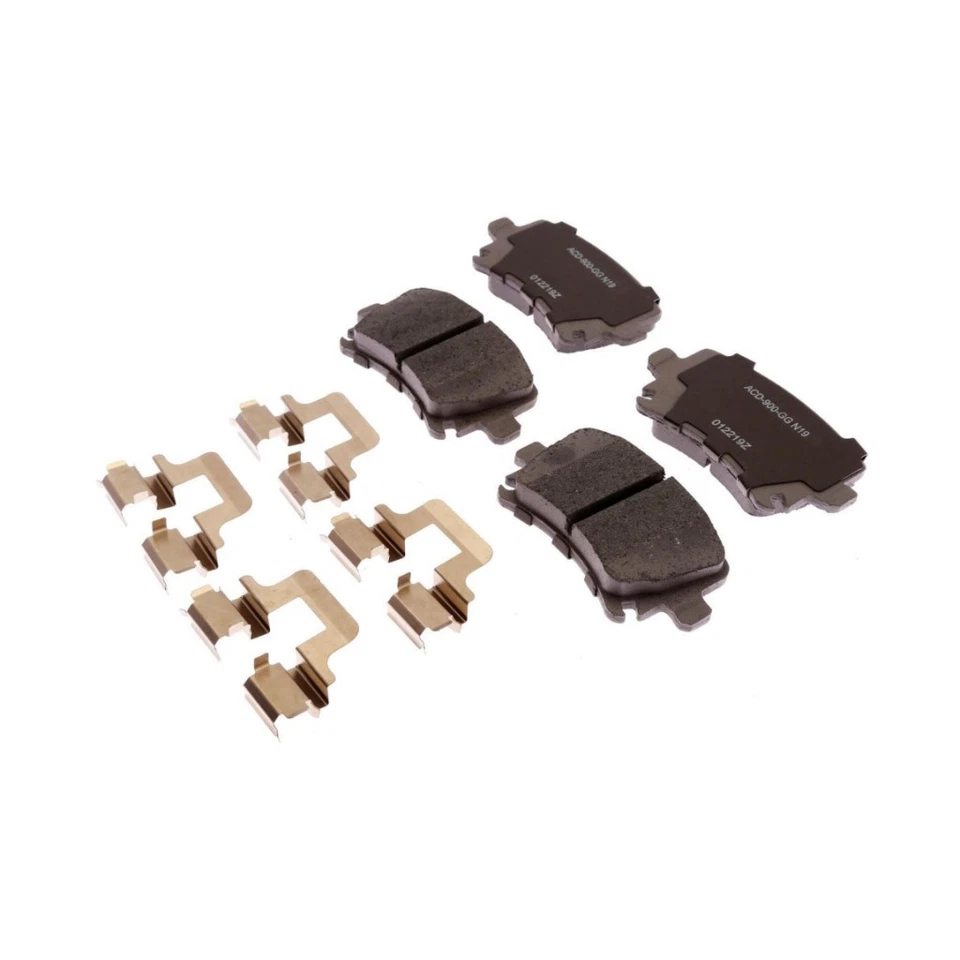 Genuine ACDelco For Volkswagen CC 2009 2010 Disc Brake Pads Rear Low Dust Rating — 第 2/4 张图片