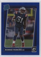 2021 Panini Donruss Optic Rated Rookie Blue Prizm /179 Ronnie Perkins #283 0p5x