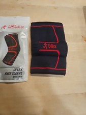 New Uflex Knee Sleeve Size M BLACK