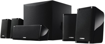 YAMAHA NS-P41 5.1 Lautsprecher Set Heimkino Surround System Schwarz B-WARE